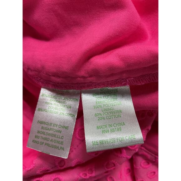 Lilly Pulitzer 'Pearl' Pink Halter Neck Romper Size 12 - NWT - Picture 5 of 5